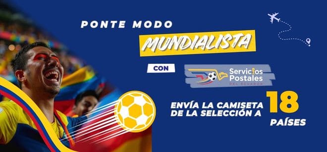 Envía la camiseta de la selección